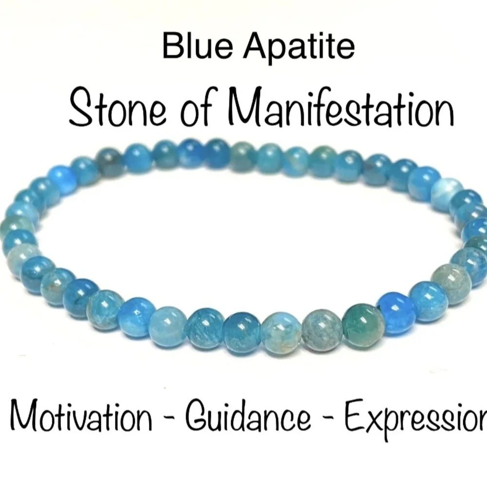 Handmade Blue Apatite And Saltwater Virgina Beach Seashell Ankle Braclet! - Picture 6 of 6